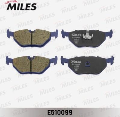 Miles E510099 - Əyləc altlığı dəsti, əyləc diski furqanavto.az