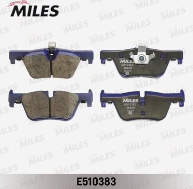 Miles E510383 - Əyləc altlığı dəsti, əyləc diski furqanavto.az