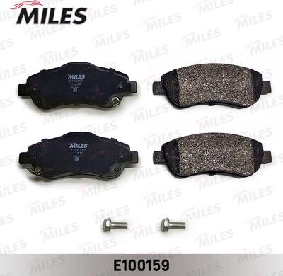 Miles E100159 - Əyləc altlığı dəsti, əyləc diski furqanavto.az