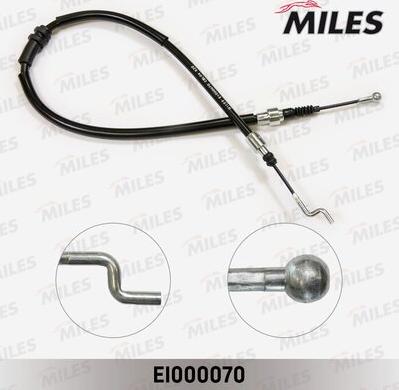 Miles EI000070 - Kabel, dayanacaq əyləci furqanavto.az