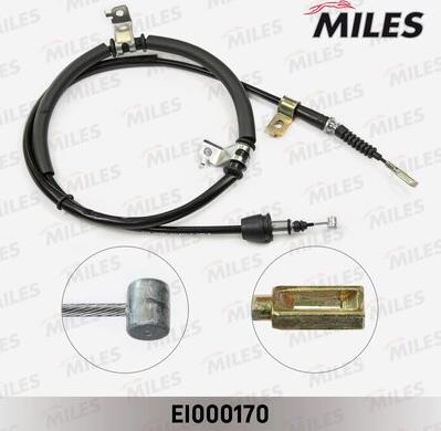 Miles EI000170 - Kabel, dayanacaq əyləci furqanavto.az