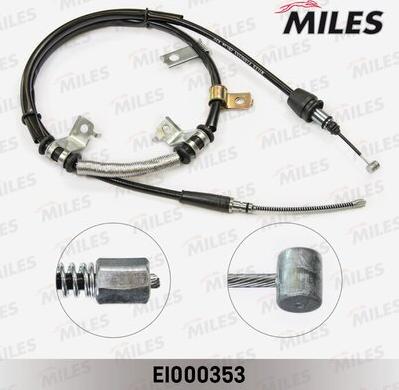 Miles EI000353 - Kabel, dayanacaq əyləci furqanavto.az