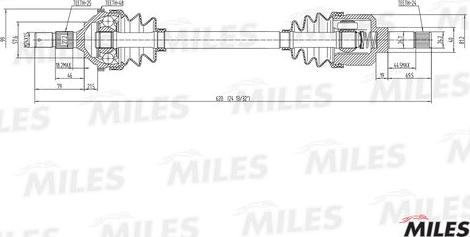 Miles GC01096 - Sürücü mili furqanavto.az