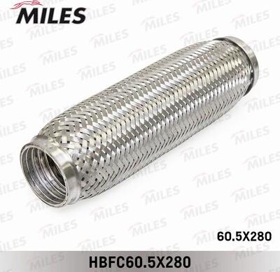 Miles HBFC60.5X280 - Oluklu boru, egzoz sistemi furqanavto.az