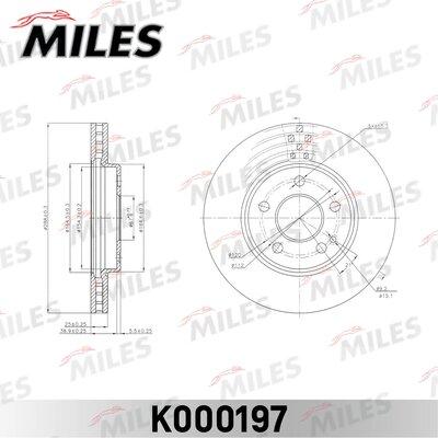 Miles K000197 - Əyləc Diski furqanavto.az