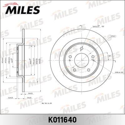 Miles K011640 - Əyləc Diski furqanavto.az