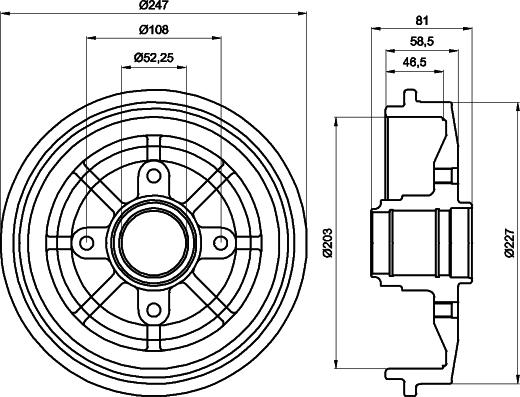 Mintex MBD056 - Əyləc barabanı furqanavto.az