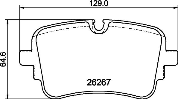 Mintex MDB4281 - Əyləc altlığı dəsti, əyləc diski furqanavto.az