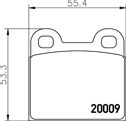 Mintex MDB1012 - Əyləc altlığı dəsti, əyləc diski www.furqanavto.az