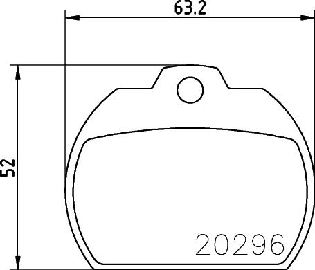 Mintex MDB1080 - Əyləc altlığı dəsti, əyləc diski furqanavto.az