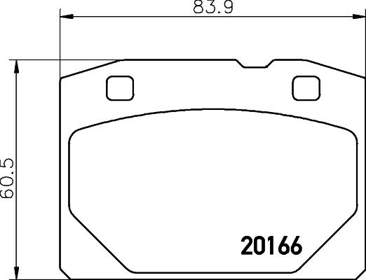 Mintex MDB1074 - Əyləc altlığı dəsti, əyləc diski www.furqanavto.az