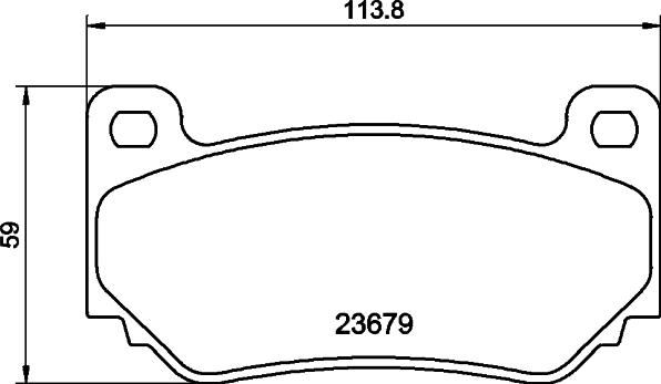 Mintex MDB2176 - Əyləc altlığı dəsti, əyləc diski furqanavto.az