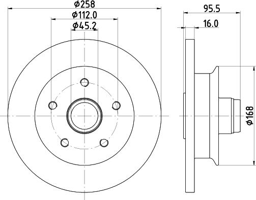 BENDIX 345000 - Əyləc Diski furqanavto.az