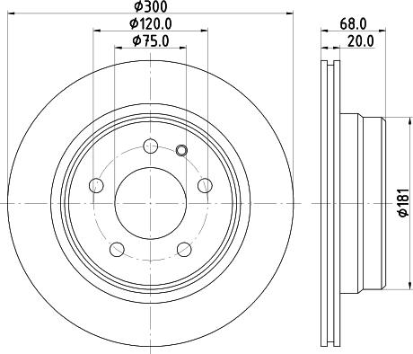 Mintex MDC0478 - Əyləc Diski furqanavto.az