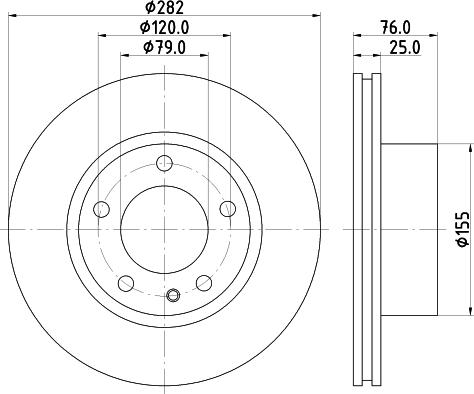 Mintex MDC472 - Əyləc Diski furqanavto.az