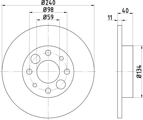 Mintex MDC1120 - Əyləc Diski furqanavto.az