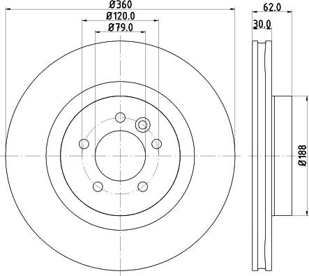 Mintex MDC1825C - Əyləc Diski furqanavto.az