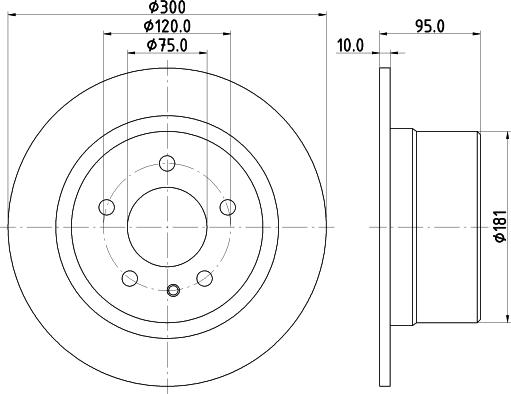 Mintex MDC1203 - Əyləc Diski furqanavto.az