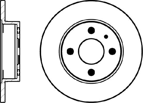 Magneti Marelli DF0288 - Əyləc Diski furqanavto.az