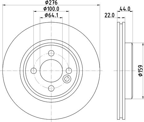 Meyle 315 521 0024/PD - Əyləc Diski furqanavto.az