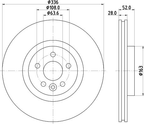 Mintex MDC2035 - Əyləc Diski furqanavto.az