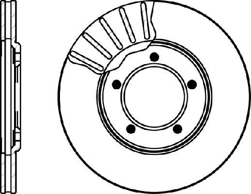 Delphi BG2275 - Əyləc Diski furqanavto.az