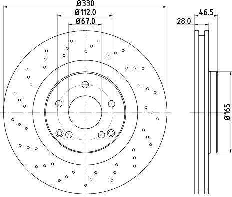 Mintex MDC2301 - Əyləc Diski furqanavto.az