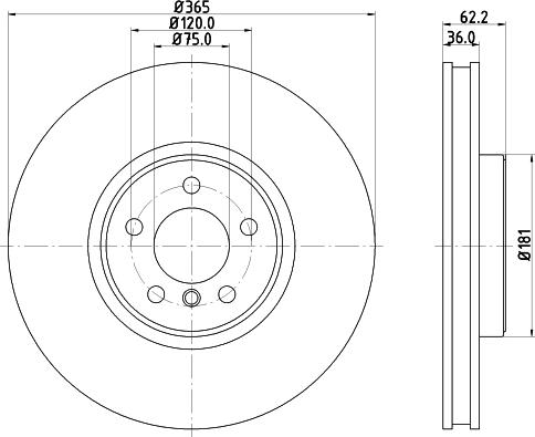 Mintex MDC2330 - Əyləc Diski furqanavto.az