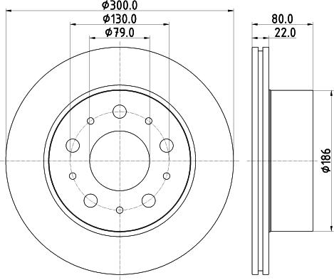 Mintex MDC2752C - Əyləc Diski furqanavto.az