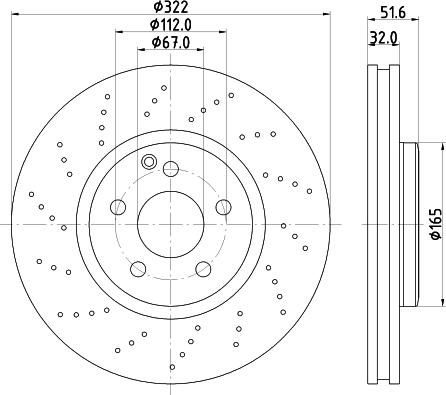 Mintex MDC2705 - Əyləc Diski furqanavto.az