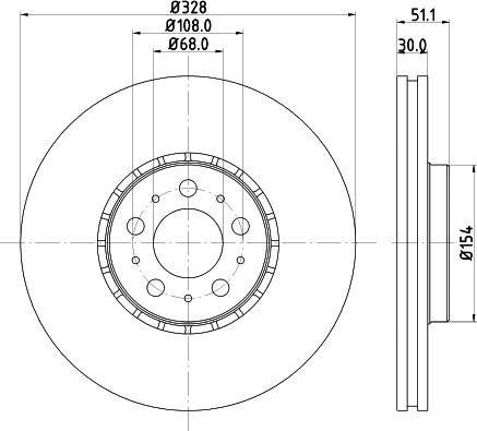 Mintex MDC2771C - Əyləc Diski furqanavto.az