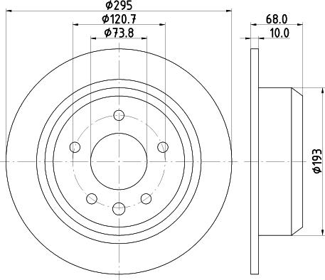 Mintex MDC780 - Əyləc Diski furqanavto.az