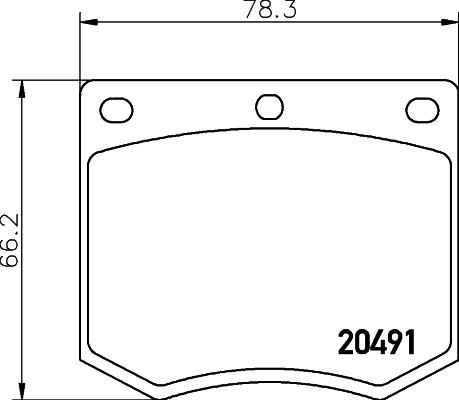 Mintex MGB633 - Əyləc altlığı dəsti, əyləc diski furqanavto.az