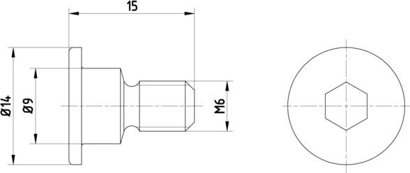 Mintex TPM0001 - Bolt, əyləc diski furqanavto.az