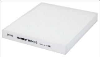 MISFAT HB403 - Filtr, daxili hava furqanavto.az