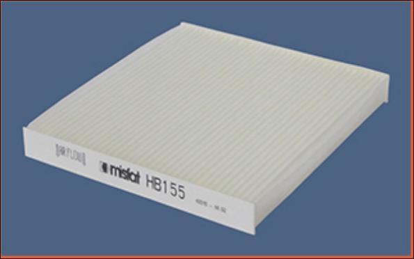 MISFAT HB155 - Filtr, daxili hava furqanavto.az