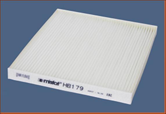 MISFAT HB179 - Filtr, daxili hava furqanavto.az