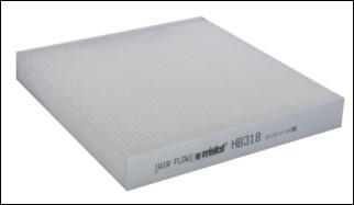 MISFAT HB318 - Filtr, daxili hava www.furqanavto.az