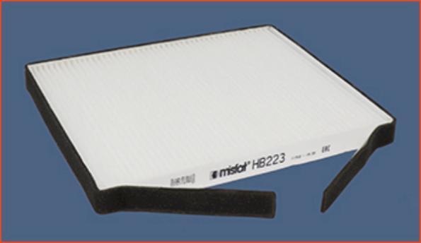 MISFAT HB223 - Filtr, daxili hava furqanavto.az