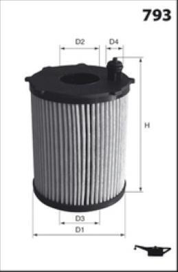 MISFAT L240 - Yağ filtri furqanavto.az