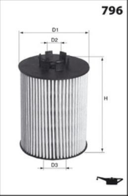 MISFAT L019 - Yağ filtri furqanavto.az