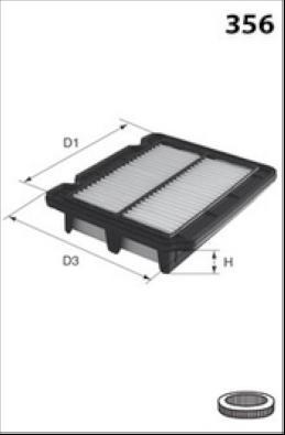 MISFAT P678 - Hava filtri furqanavto.az