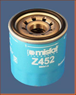 MISFAT Z452 - Yağ filtri furqanavto.az