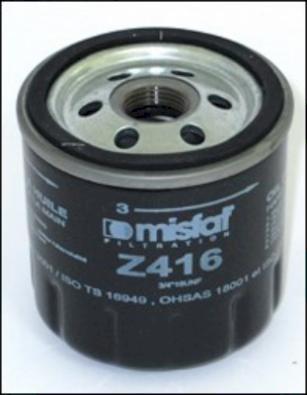 MISFAT Z416 - Yağ filtri furqanavto.az