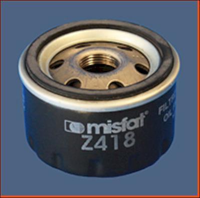 MISFAT Z418 - Yağ filtri furqanavto.az