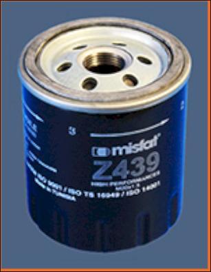 MISFAT Z439 - Yağ filtri furqanavto.az