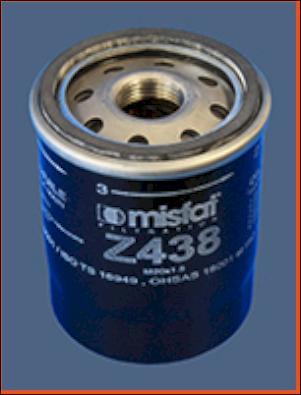 MISFAT Z438 - Yağ filtri furqanavto.az