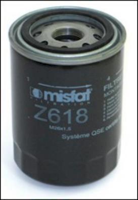 MISFAT Z618 - Yağ filtri furqanavto.az