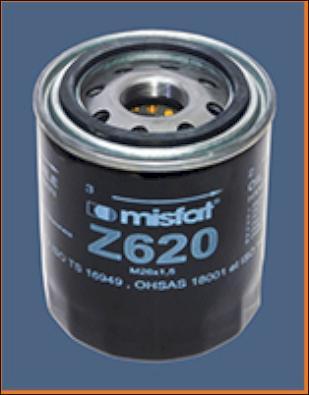 MISFAT Z620 - Yağ filtri furqanavto.az