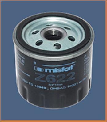 MISFAT Z622 - Yağ filtri furqanavto.az